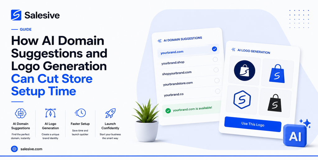 AI Domain Suggestions and Logo Generation